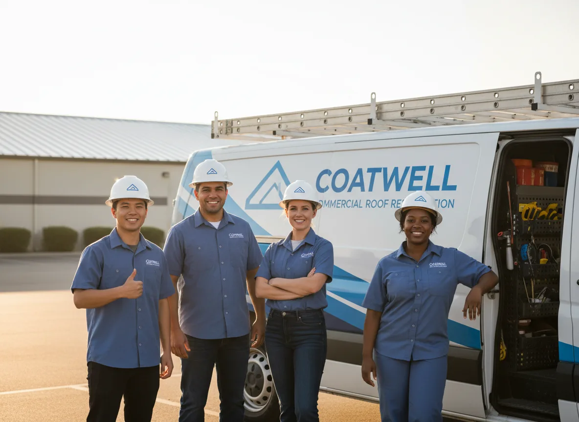 Commercial roof coating company in Ararat, VA